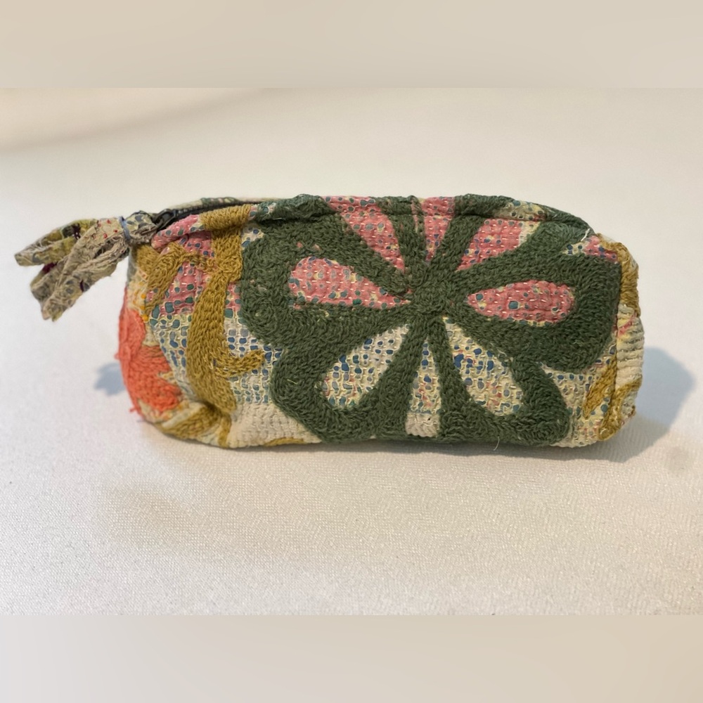 KANTHA - Suzani Toiletry / Cosmetic Pouch. MSRP $36